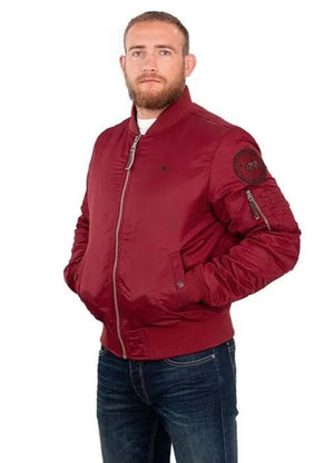 Übergangsjacke MA-1 - Burgundy