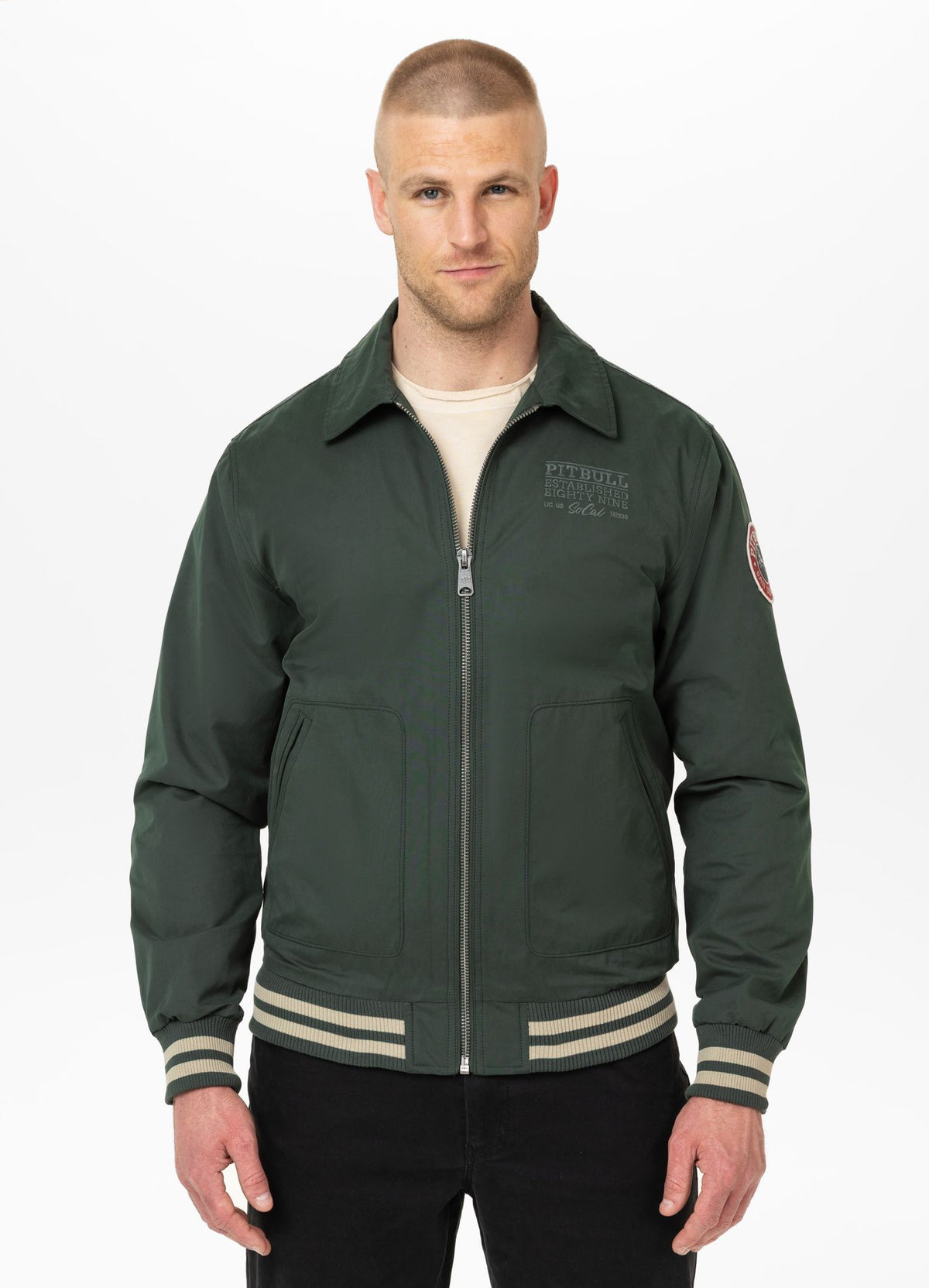 Herrenjacke PIONEER - Dunkelgrün
