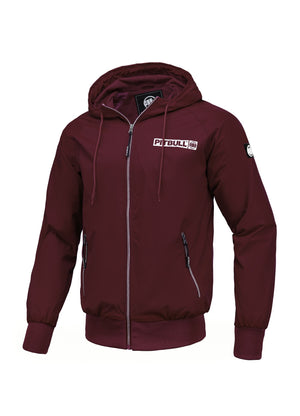 Übergangsjacke mit Kapuze Athletic Logo - Kirsche