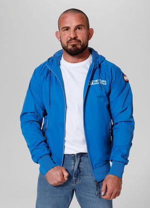 Übergangsjacke mit Kapuze Athletic Logo - Blau