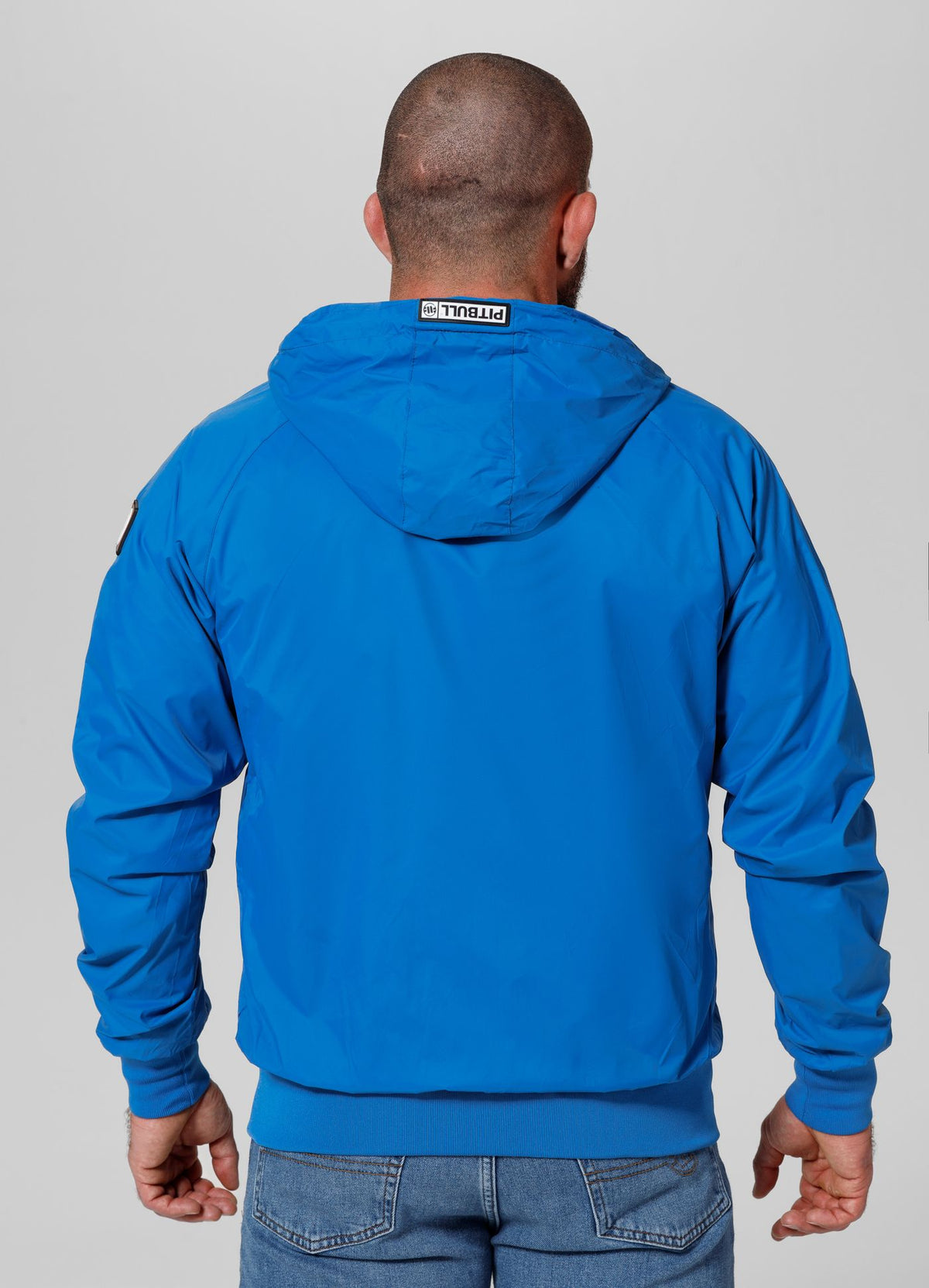 Übergangsjacke mit Kapuze Athletic Logo - Blau