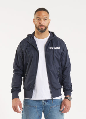 Herren Kapuzenjacke Athletic Logo - Marineblau