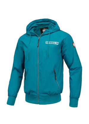 Übergangsjacke mit Kapuze Athletic Logo - Türkis