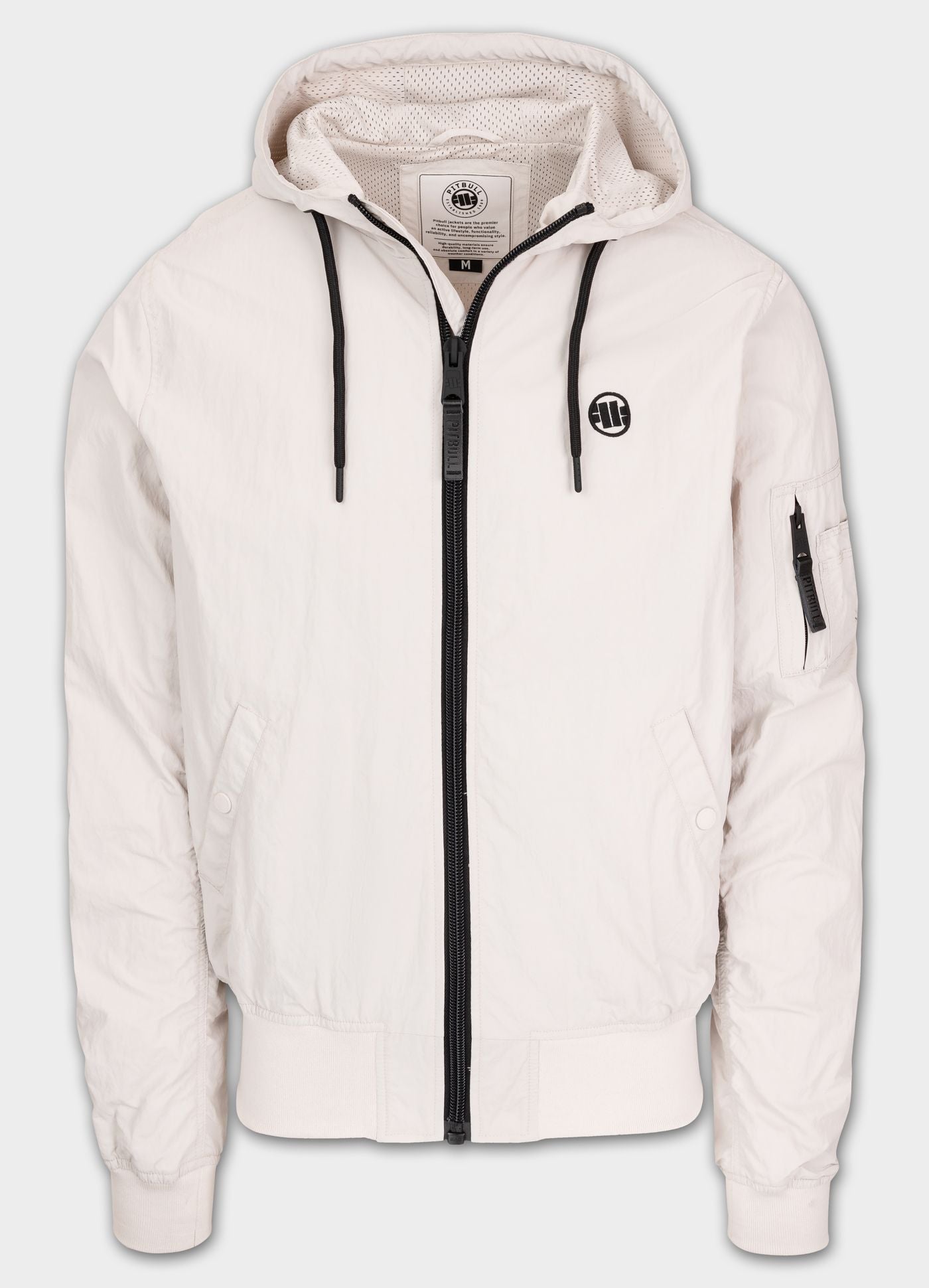 Herren Kapuzenjacke STEIN - Offwhite