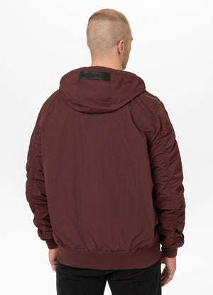 Herren Kapuzenjacke STEIN - Burgund