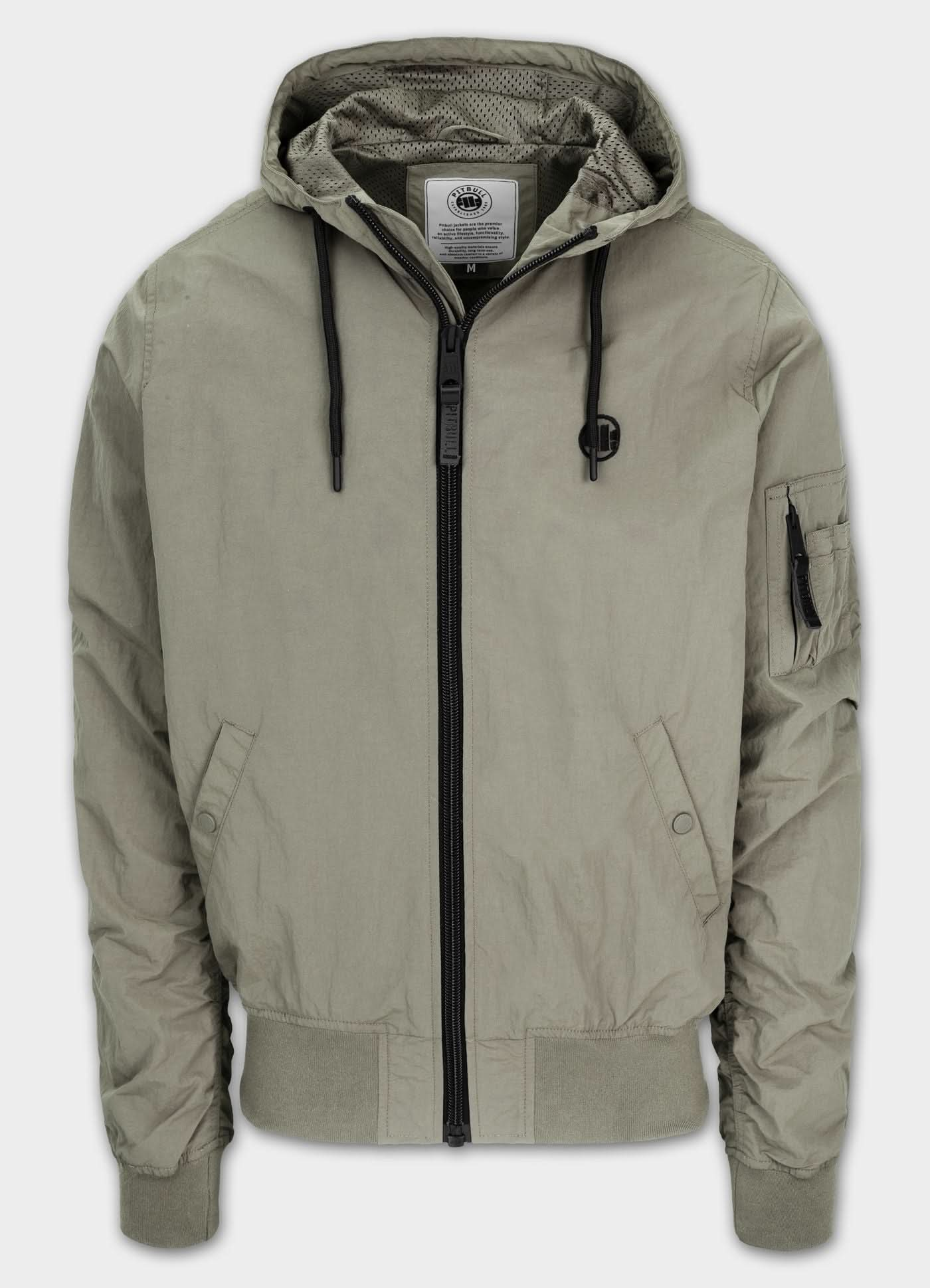 Herren Kapuzenjacke STEIN - Gray Harbour