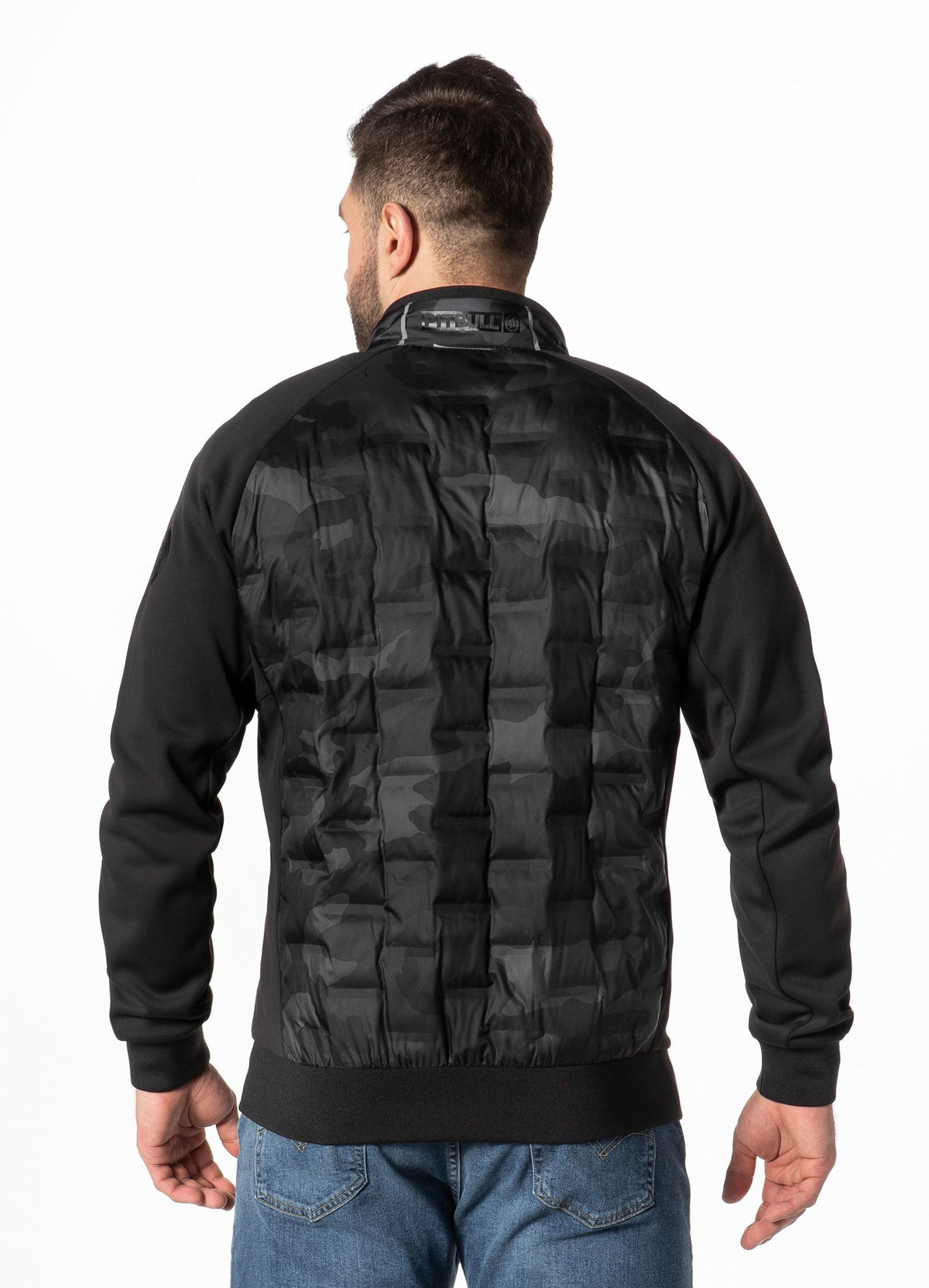 Übergangsjacke Roxton - Schwarzes Camouflage