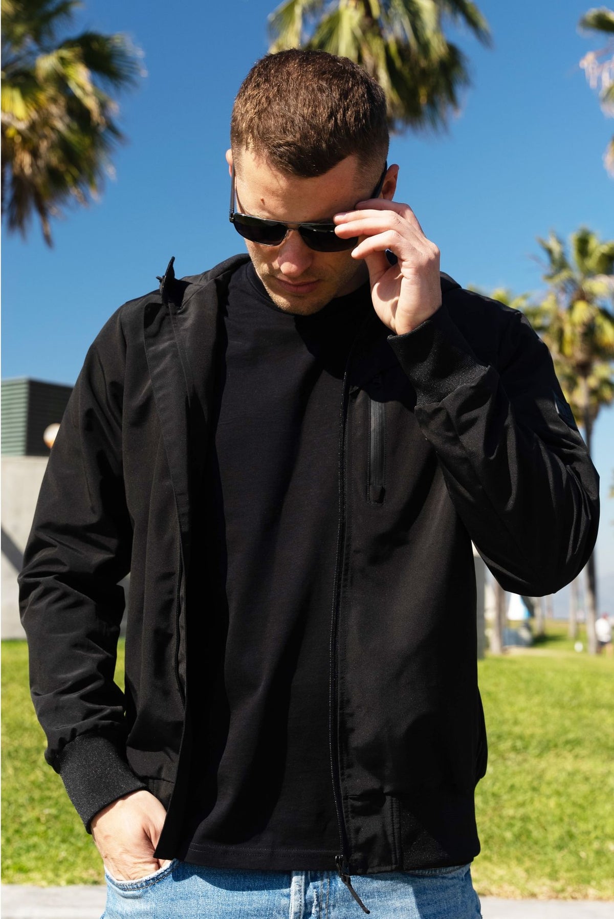 Kapuzenjacke LAKEPORT Schwarz