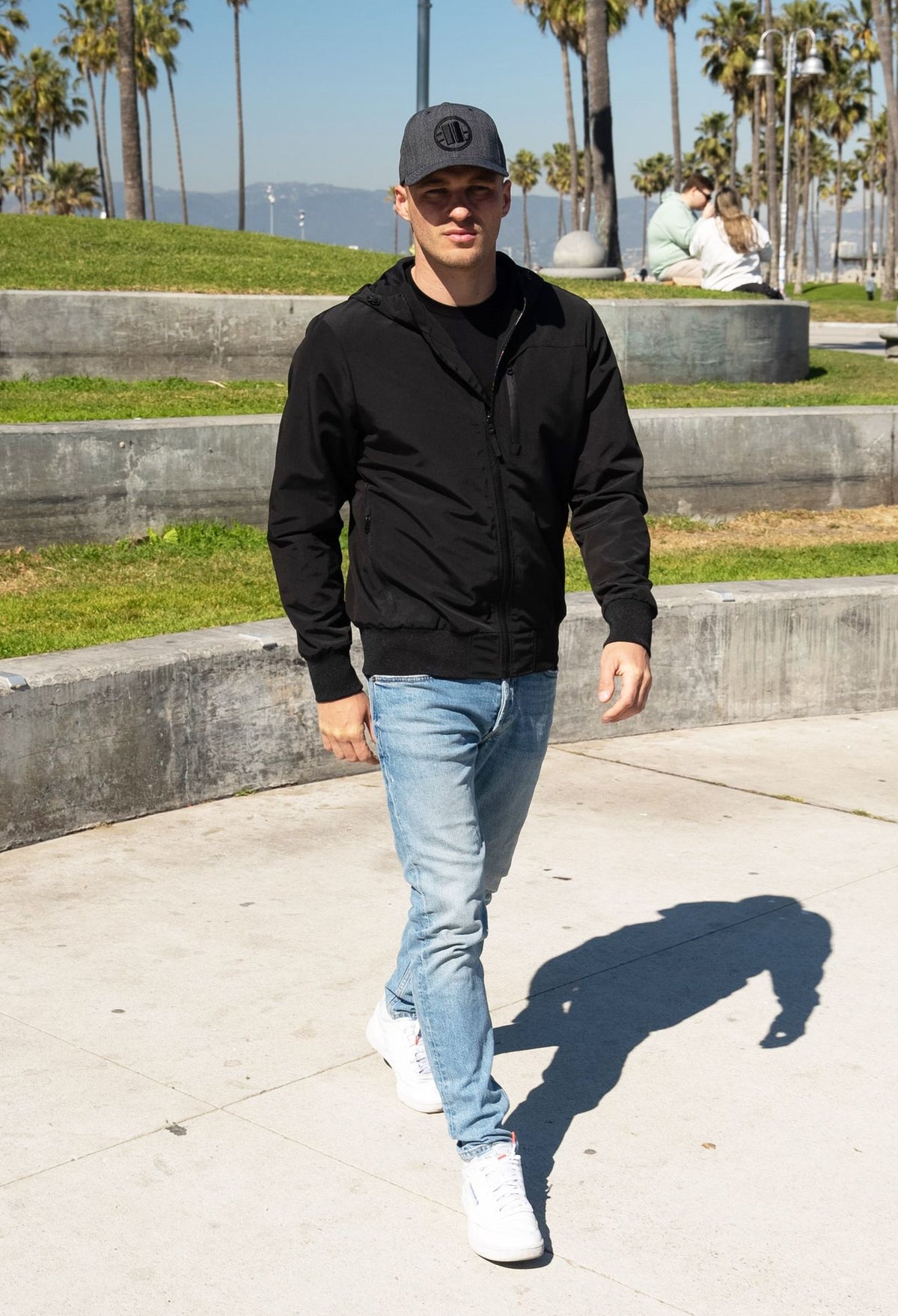 Kapuzenjacke LAKEPORT Schwarz