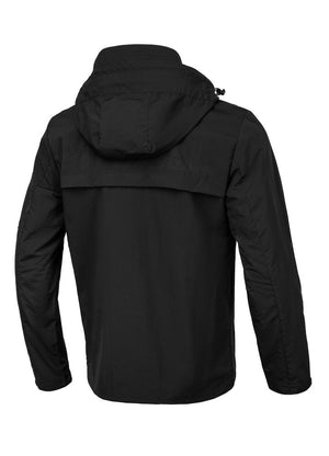 Men's transitional hooded jacket Spine