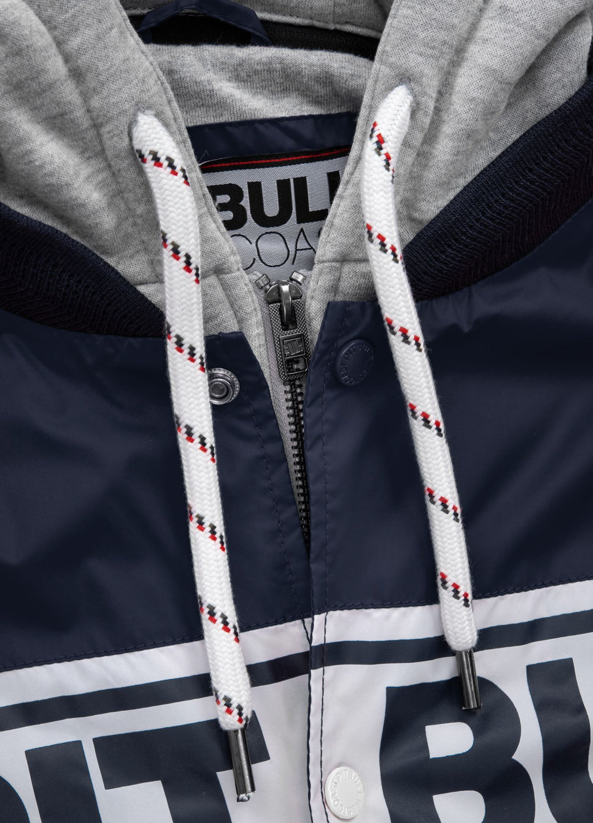ANGLER Nylon-Kapuzenjacke Dunkelblau 