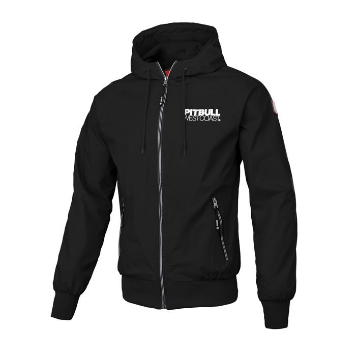 Nylonjacke mit Kapuze Athletic IX Schwarz