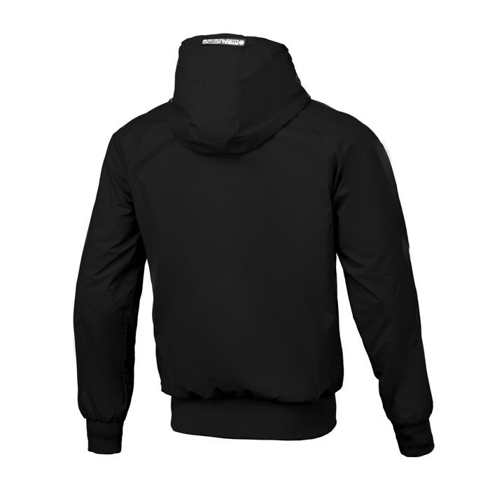 Nylonjacke mit Kapuze Athletic IX Schwarz