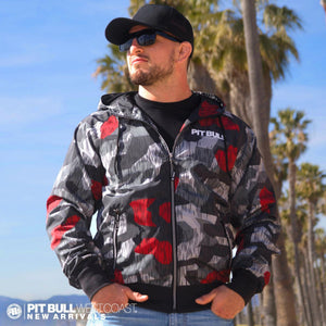 Kapuzenjacke Athletic 7 Camo/Blk Red