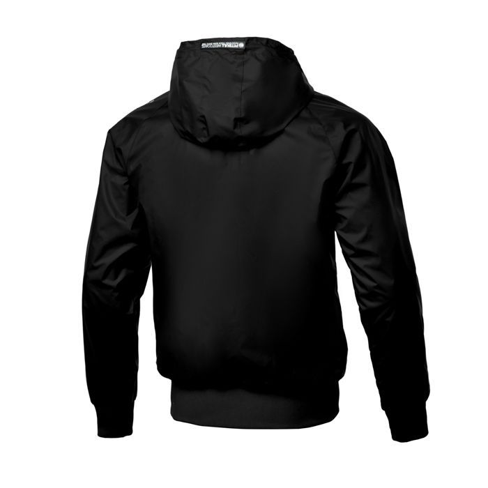 Nylonjacke mit Kapuze Athletic X Schwarz