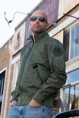 CENTURION Fliegerjacke Oliv 