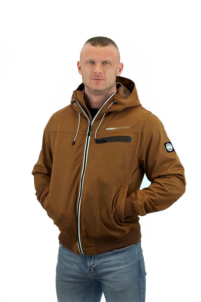 GROTON Kapuzenjacke Braun 