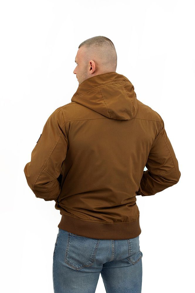 GROTON Kapuzenjacke Braun 