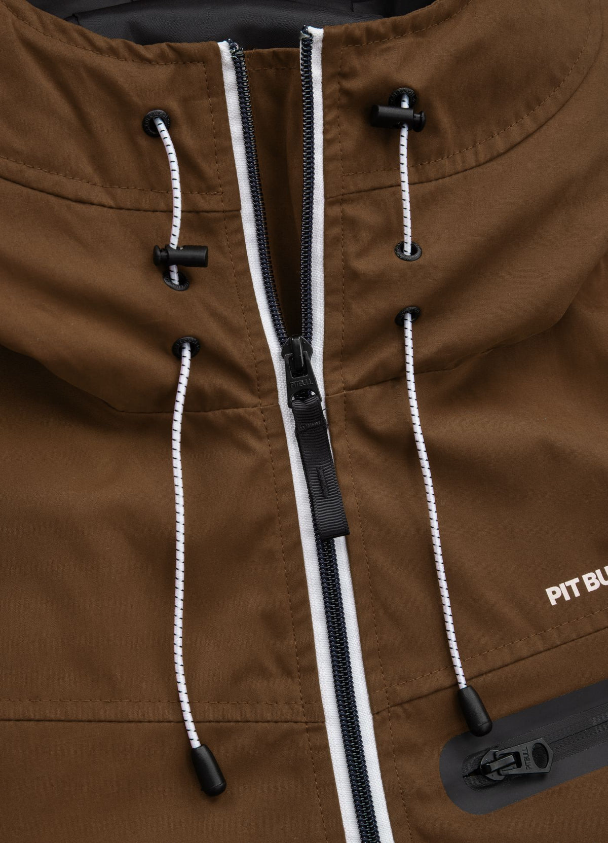 GROTON Kapuzenjacke Braun 