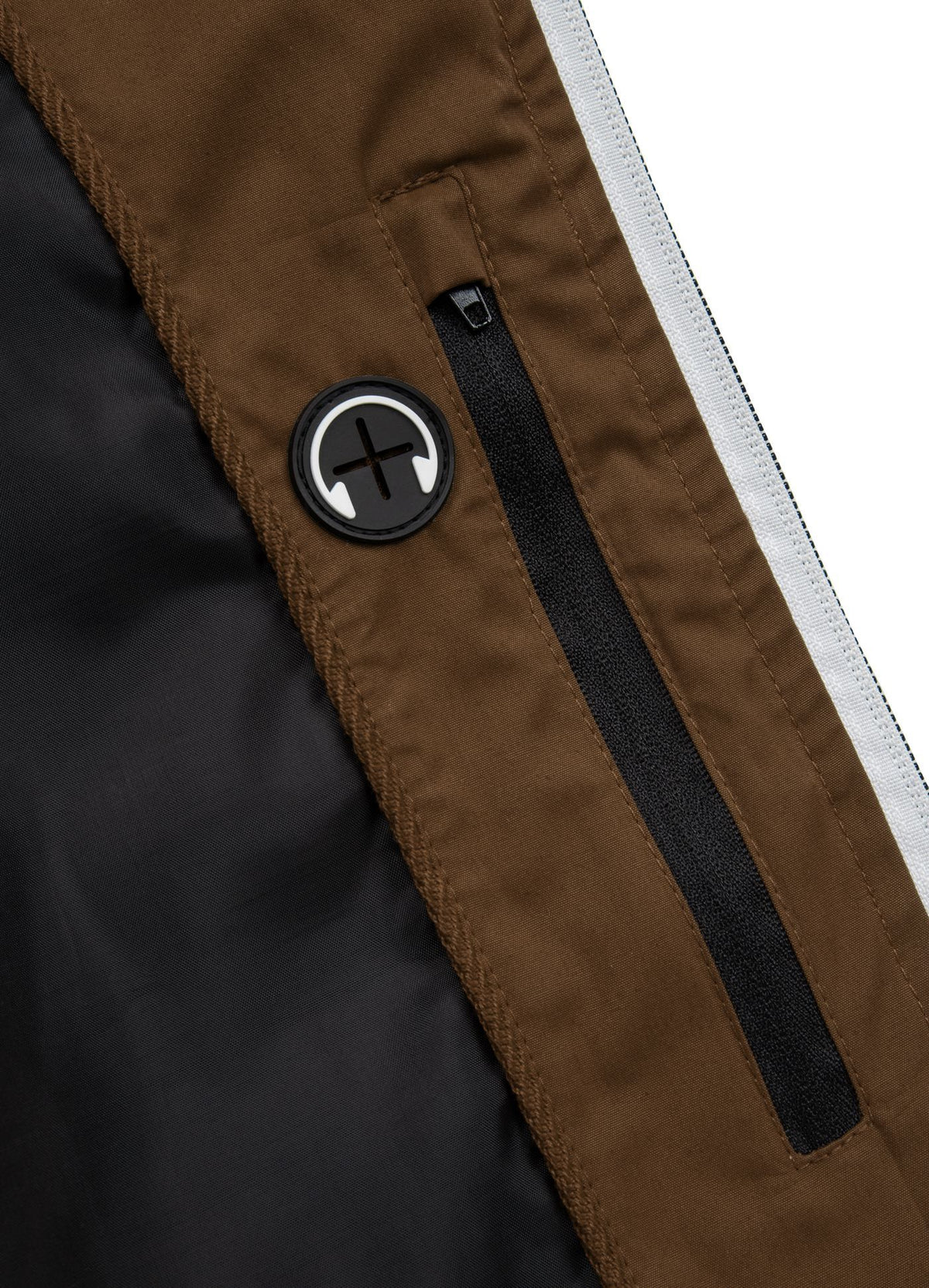 GROTON Kapuzenjacke Braun 
