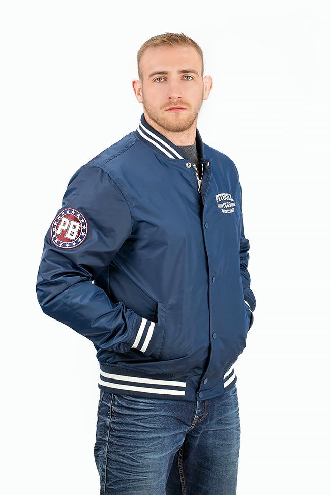 College-Jacke HERMANN Dark Navy