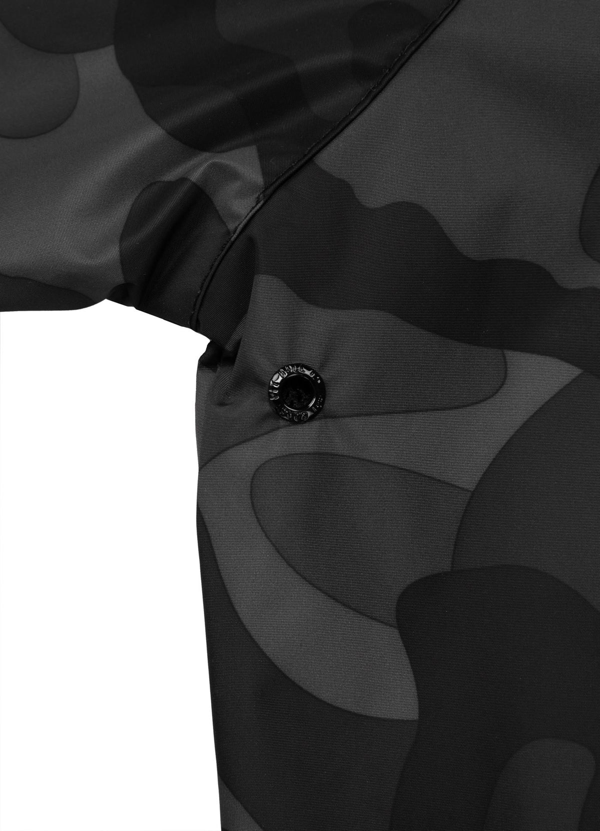 Übergangsjacke mit Kapuze Athletic Logo - Schwarzes Camouflage