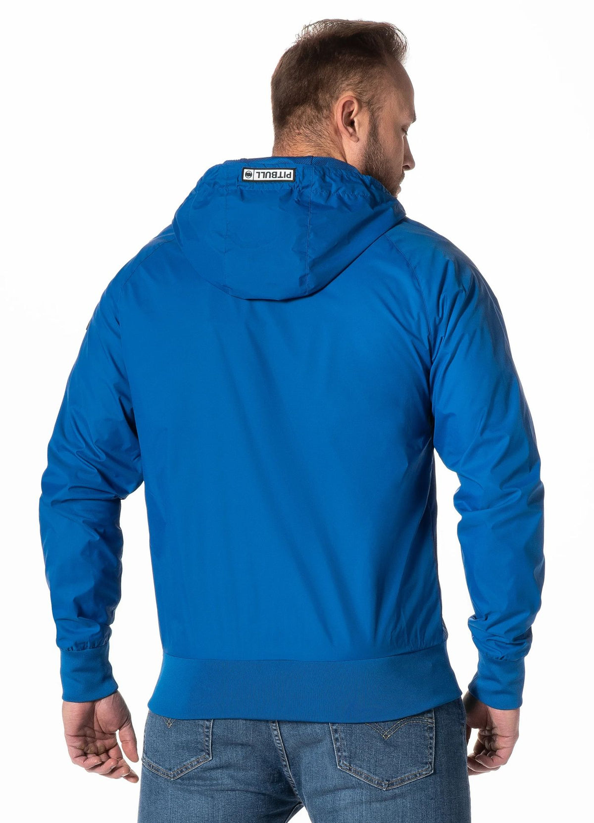 Herren Übergangsjacke mit Kapuze Athletic Logo