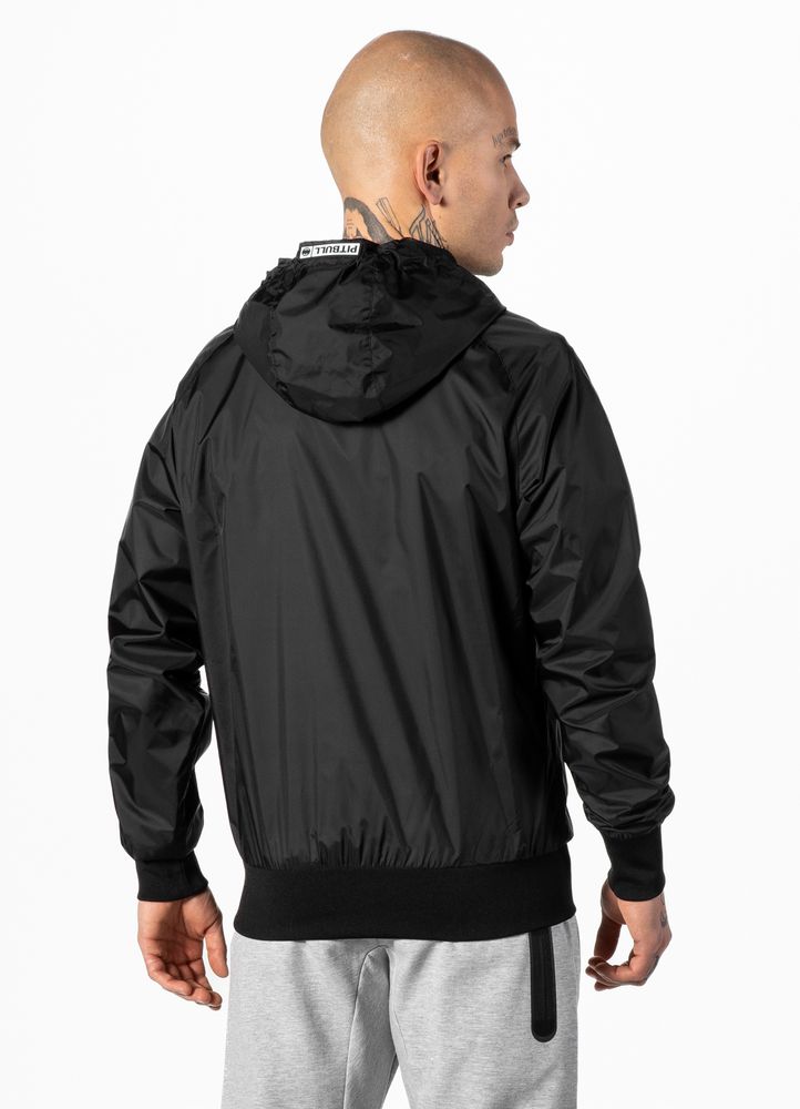 Men's transitional hooded jacket Athletic Logo