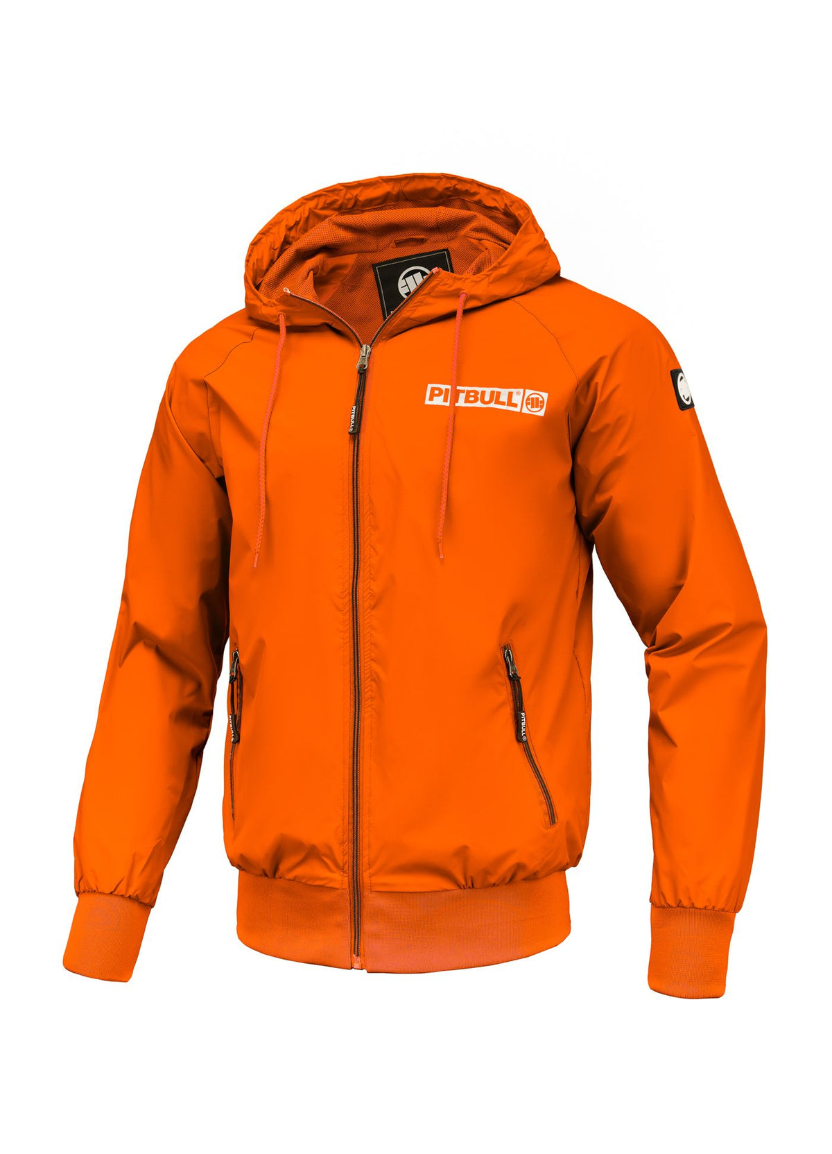 Übergangsjacke mit Kapuze Athletic Logo - Orange