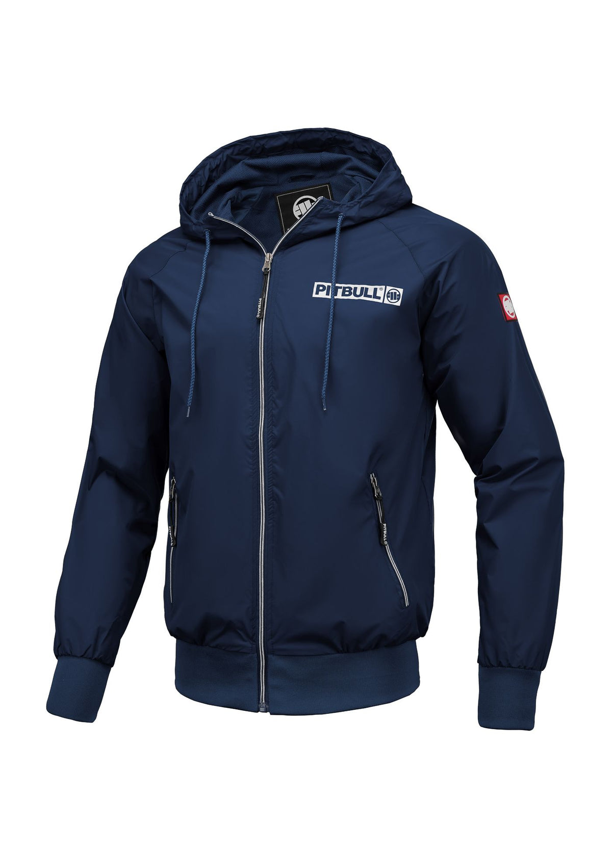 Herren Kapuzenjacke Athletic Logo - Marineblau