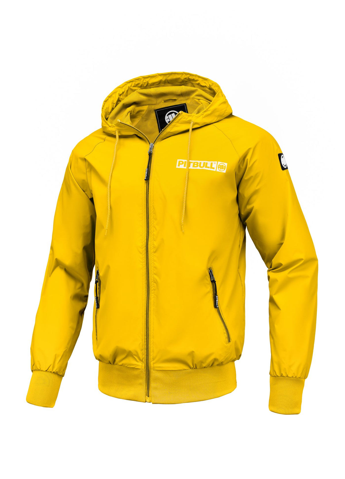 Übergangsjacke mit Kapuze Athletic Logo - Gelb