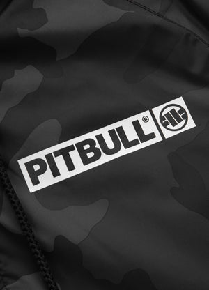 Übergangsjacke mit Kapuze Athletic Logo - Schwarzes Camouflage