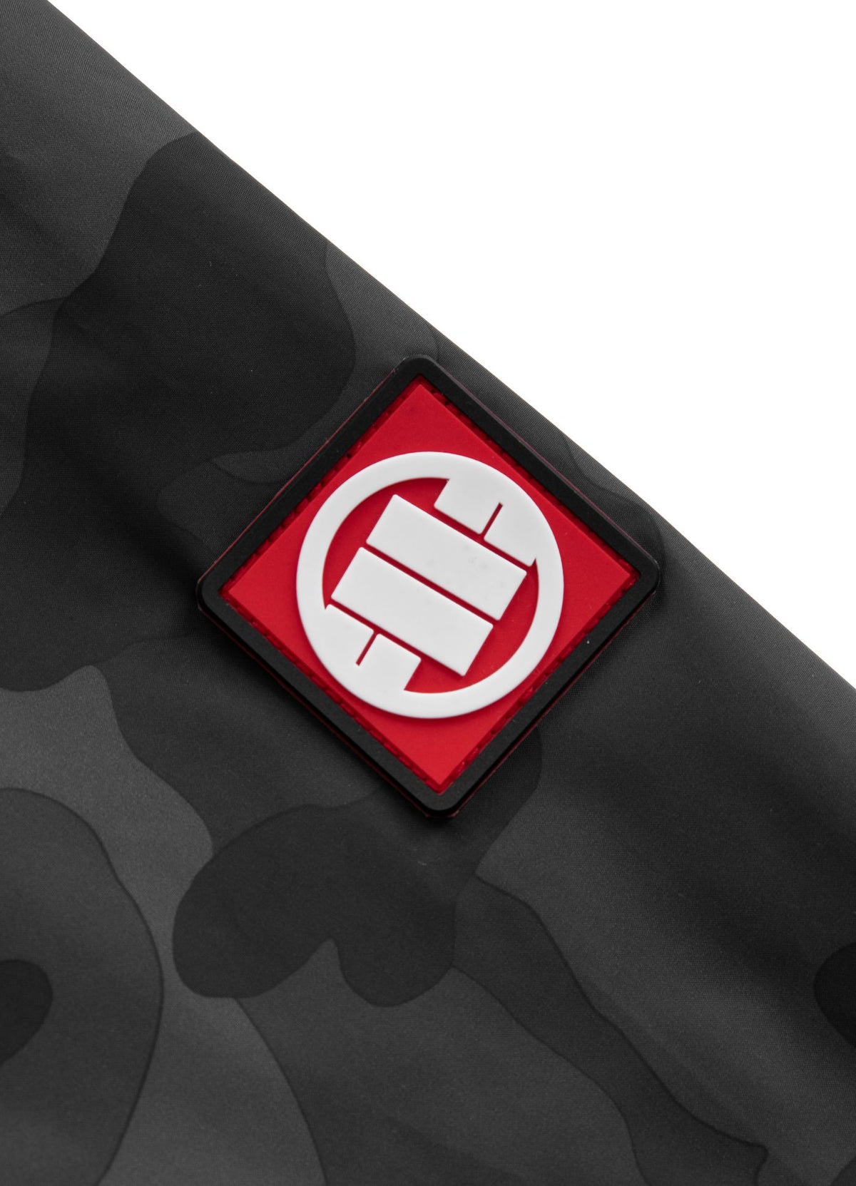Übergangsjacke mit Kapuze Athletic Logo - Schwarzes Camouflage