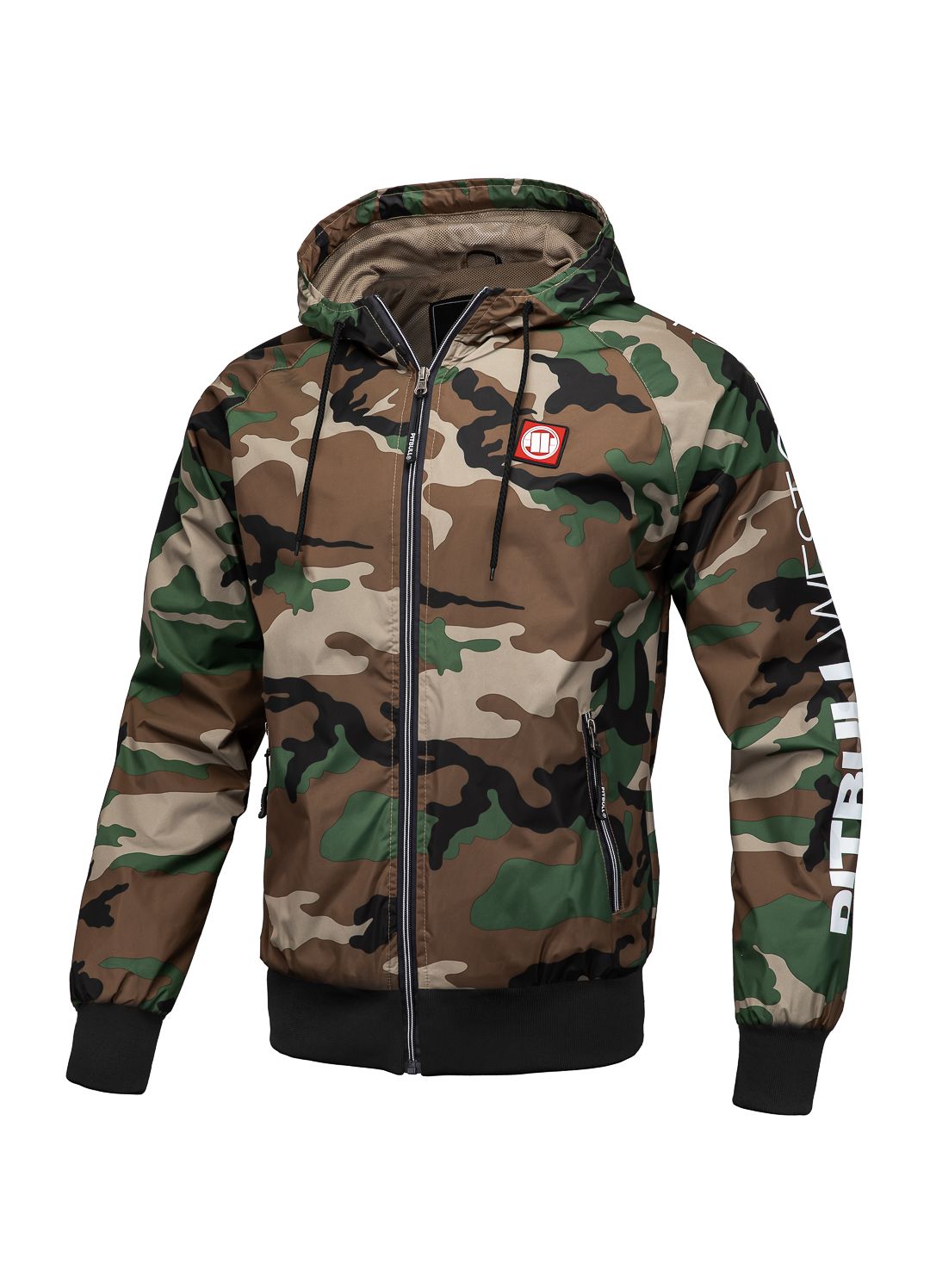 Übergangsjacke mit Kapuze Athletic Sleeve