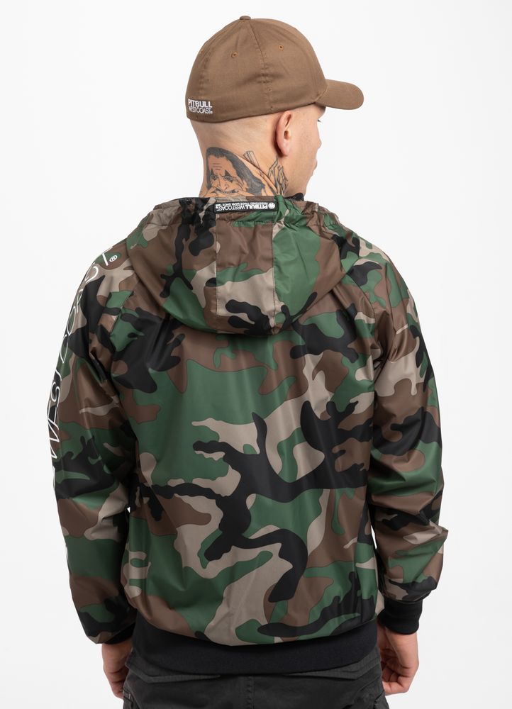 Transitional hooded jacket Athletic Sleeve