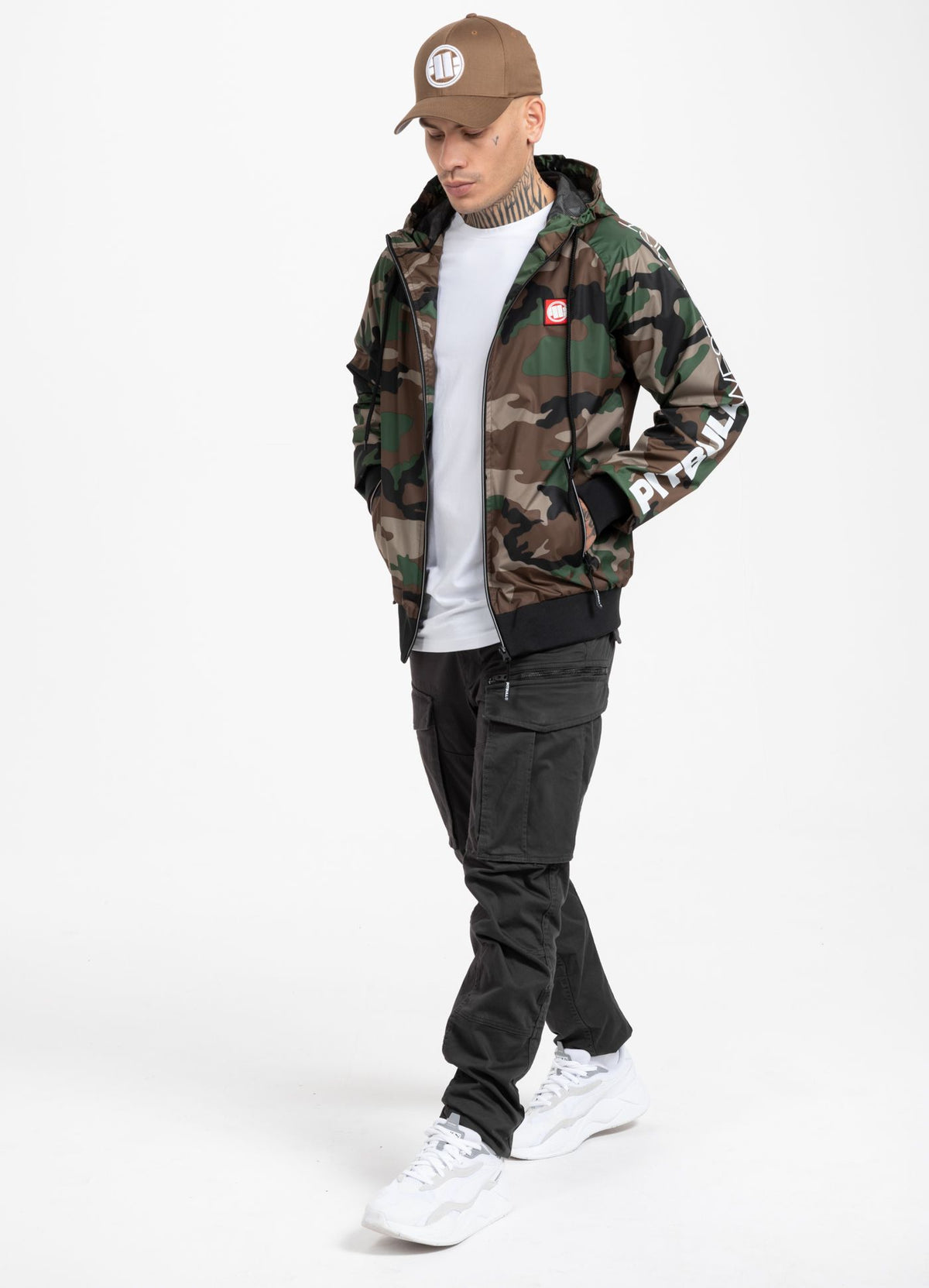 Übergangsjacke mit Kapuze Athletic Sleeve