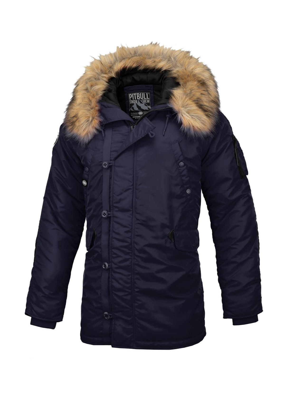 JACKE ERLE DUNKEL MARINEBLAU