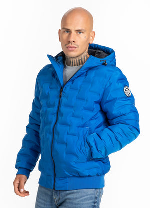 Gesteppte Kapuzenjacke CARVER Königsblau