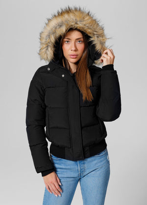 Damen Winterjacke Azalea - Schwarz