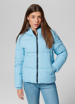 Winterjacke mit Kapuze Vista - Hellblau