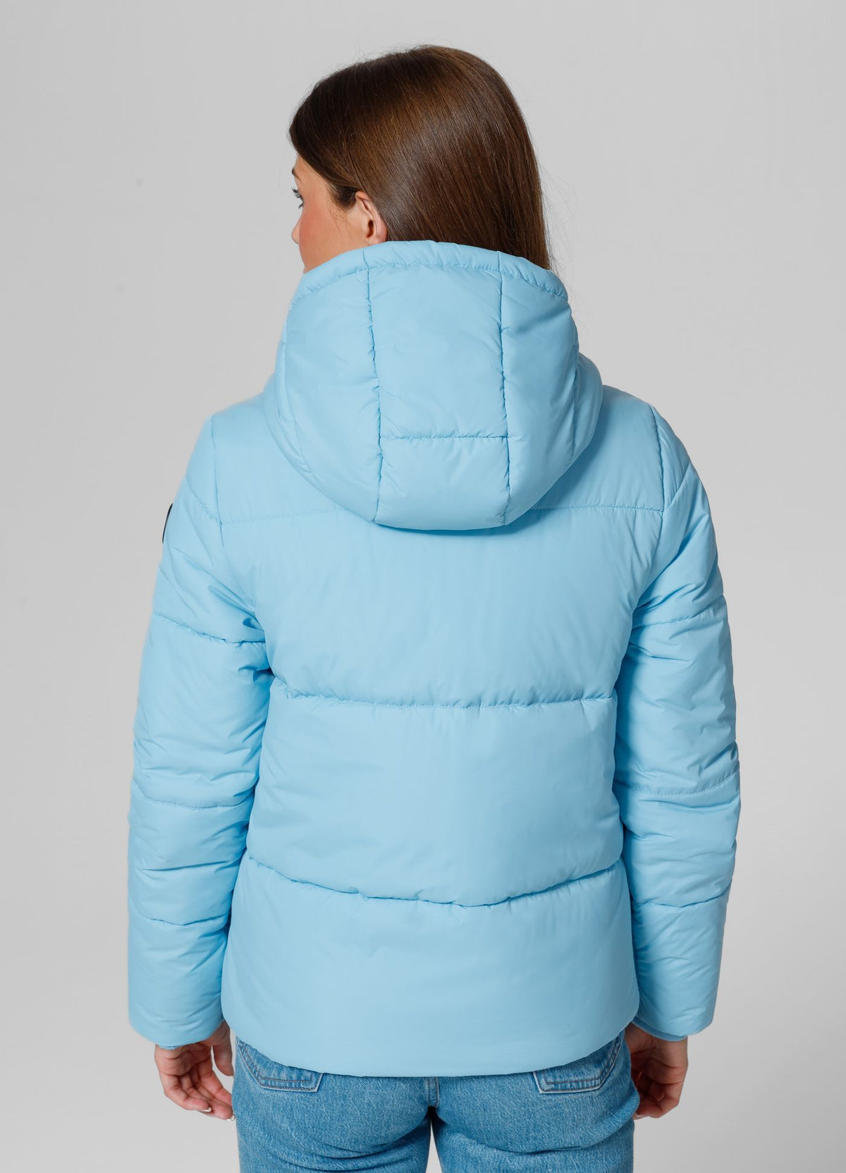 Winterjacke mit Kapuze Vista - Hellblau