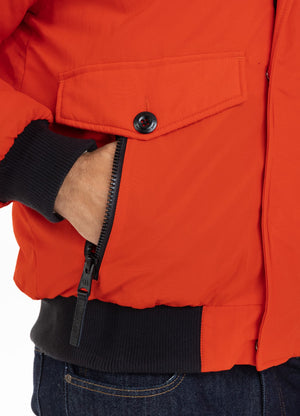 Kapuzenjacke Firethorn Flame Red