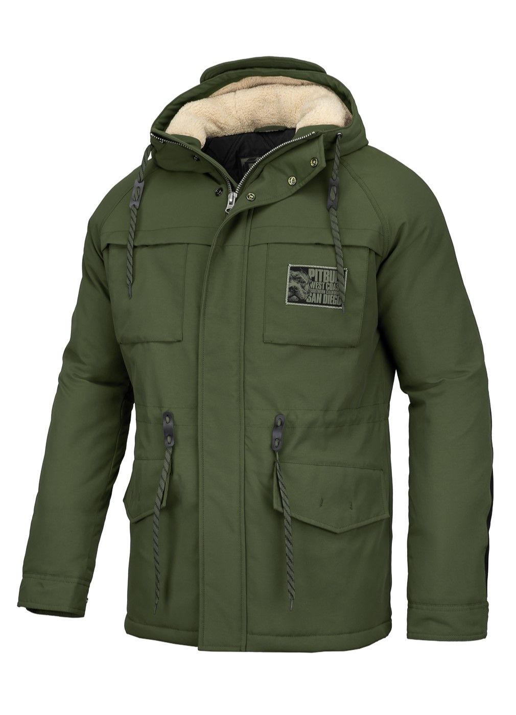 Winterjacke Gunner - Olivgrün