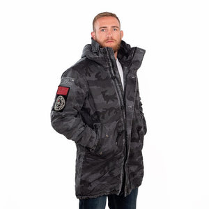 WINTERJACKE HEMLOCK III SCHWARZ CAMO 