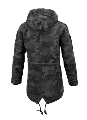 WINTERJACKE HEMLOCK III SCHWARZ CAMO 