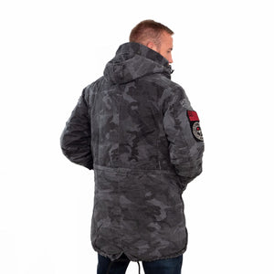 WINTERJACKE HEMLOCK III SCHWARZ CAMO 