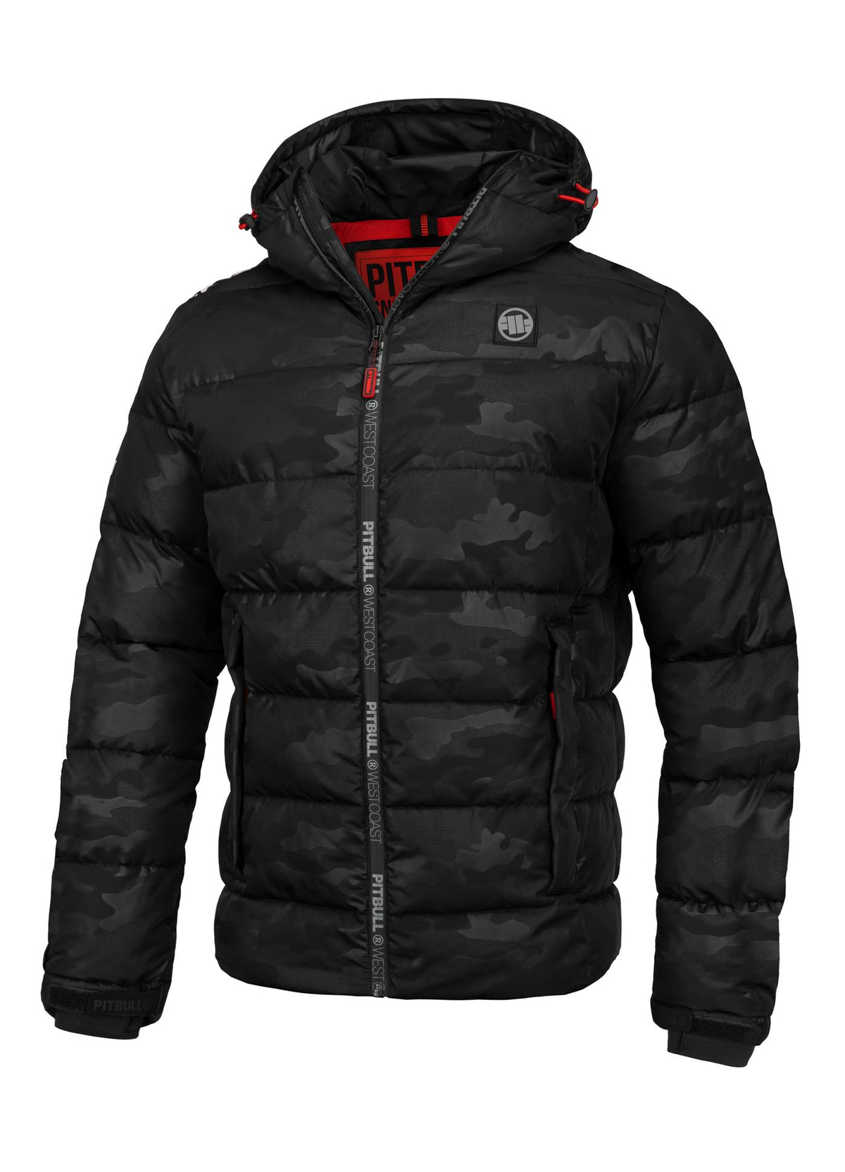 Winterjacke Airway V - Schwarzes Camouflage