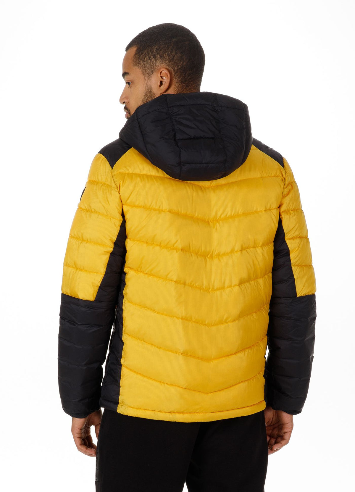 Winterjacke Evergold - Schwarz/Gelb