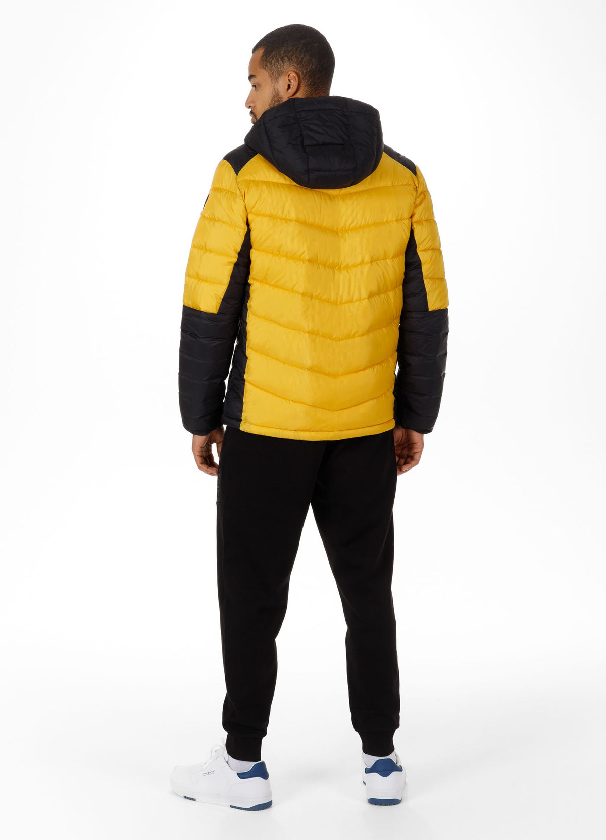 Winterjacke Evergold - Schwarz/Gelb