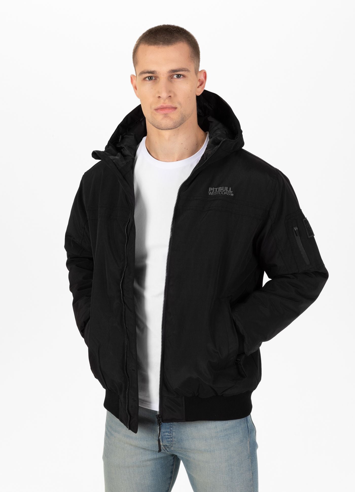 Men's winter hooded jacket Balboa II - Pitbull.eu